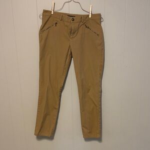 Lauren Ralph Lauren Khaki Straight Leg Pants